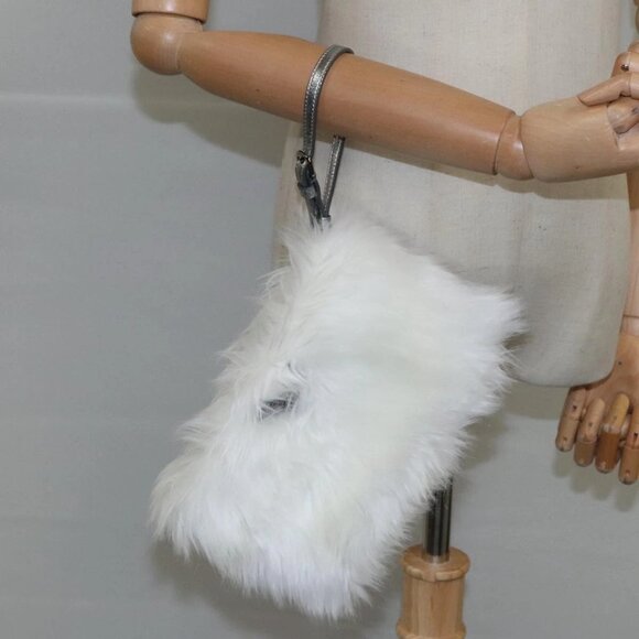 PRADA Pouch White Auth - Picture 1 of 15